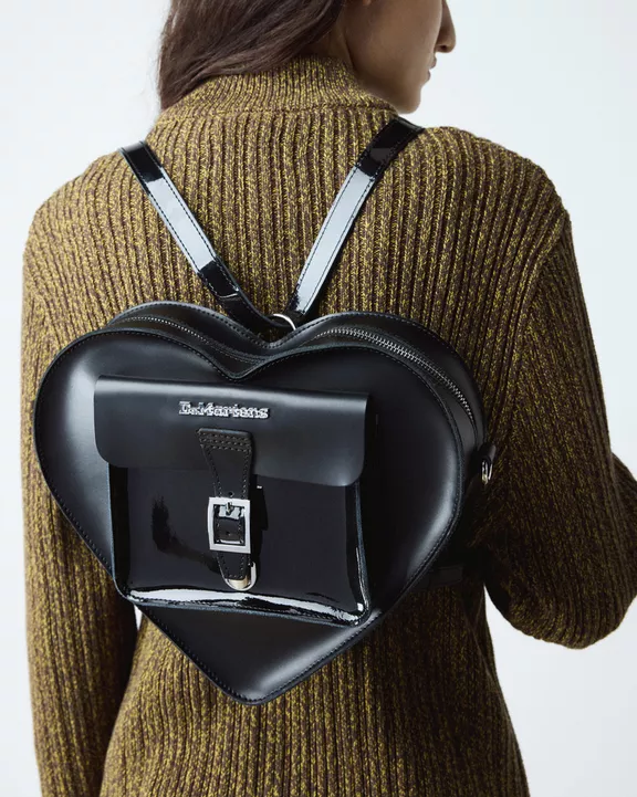 Leather Heart Shaped Bag