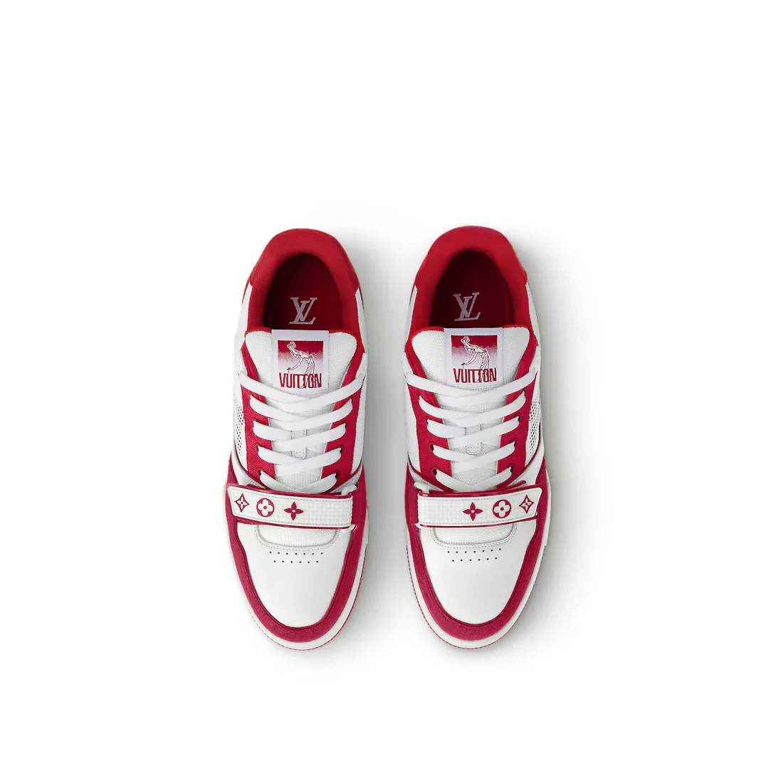 L.V  Trainer Sneaker ‘Red’