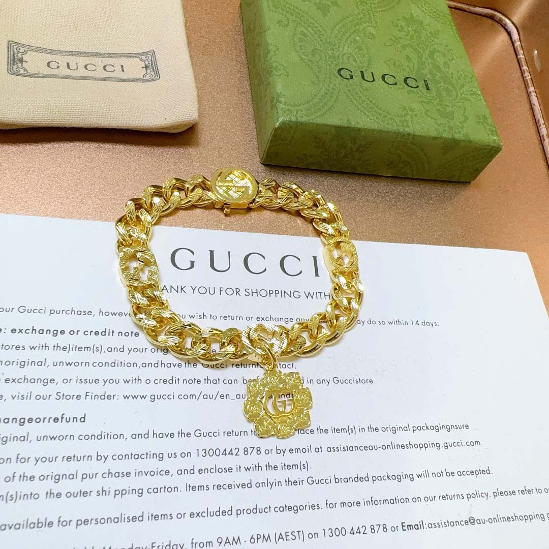 Golden Chain Bracelet GGSL-9110010