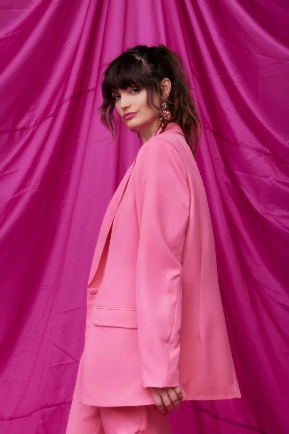 Oversized Tailored Longline Blazer