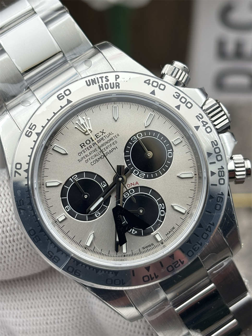 VSF Daytona 126509 V3 Weighted 183g (Grey Dial) – Dandong 4131 Movement