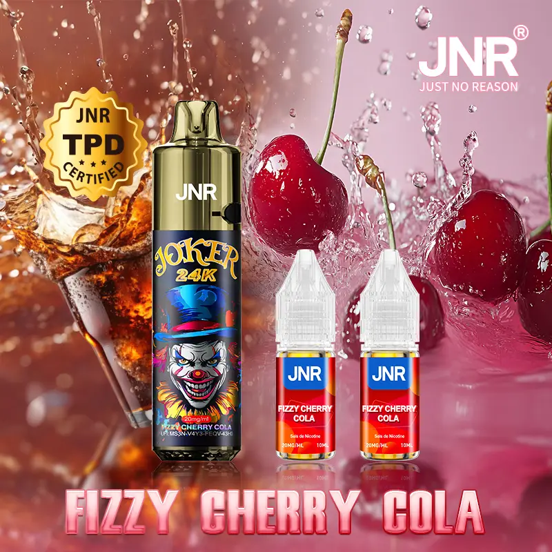 JNR Joker 24000 Puffs - Kit Pod Remplissable et Rechargeable - Vape Grok