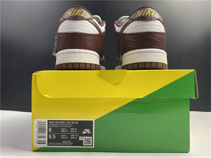 NK SB Dunk Low Supreme Stars Barkroot Brown DH3228-103