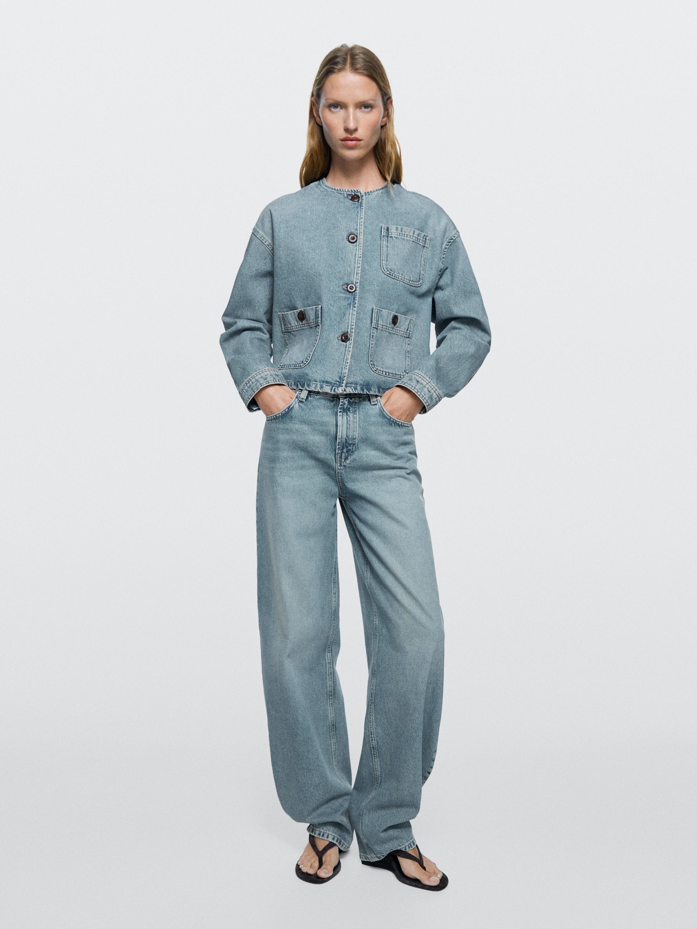 Chaqueta corta denim