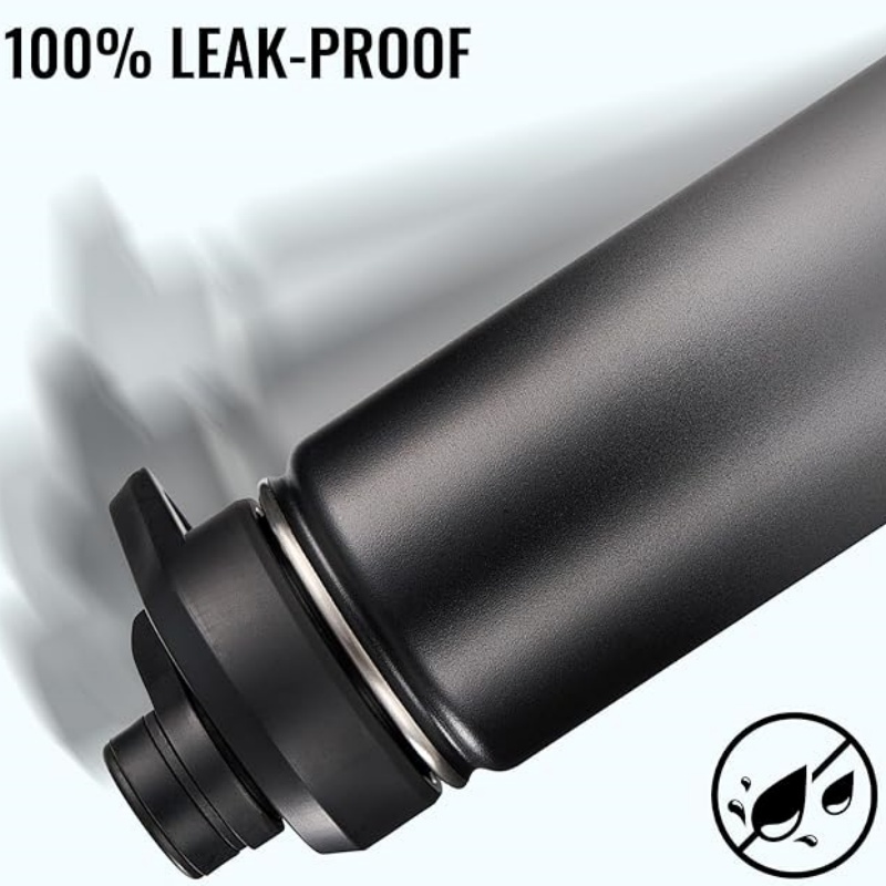 THERMOCLOUD 24 oz Insulated Water Bottle with Handle