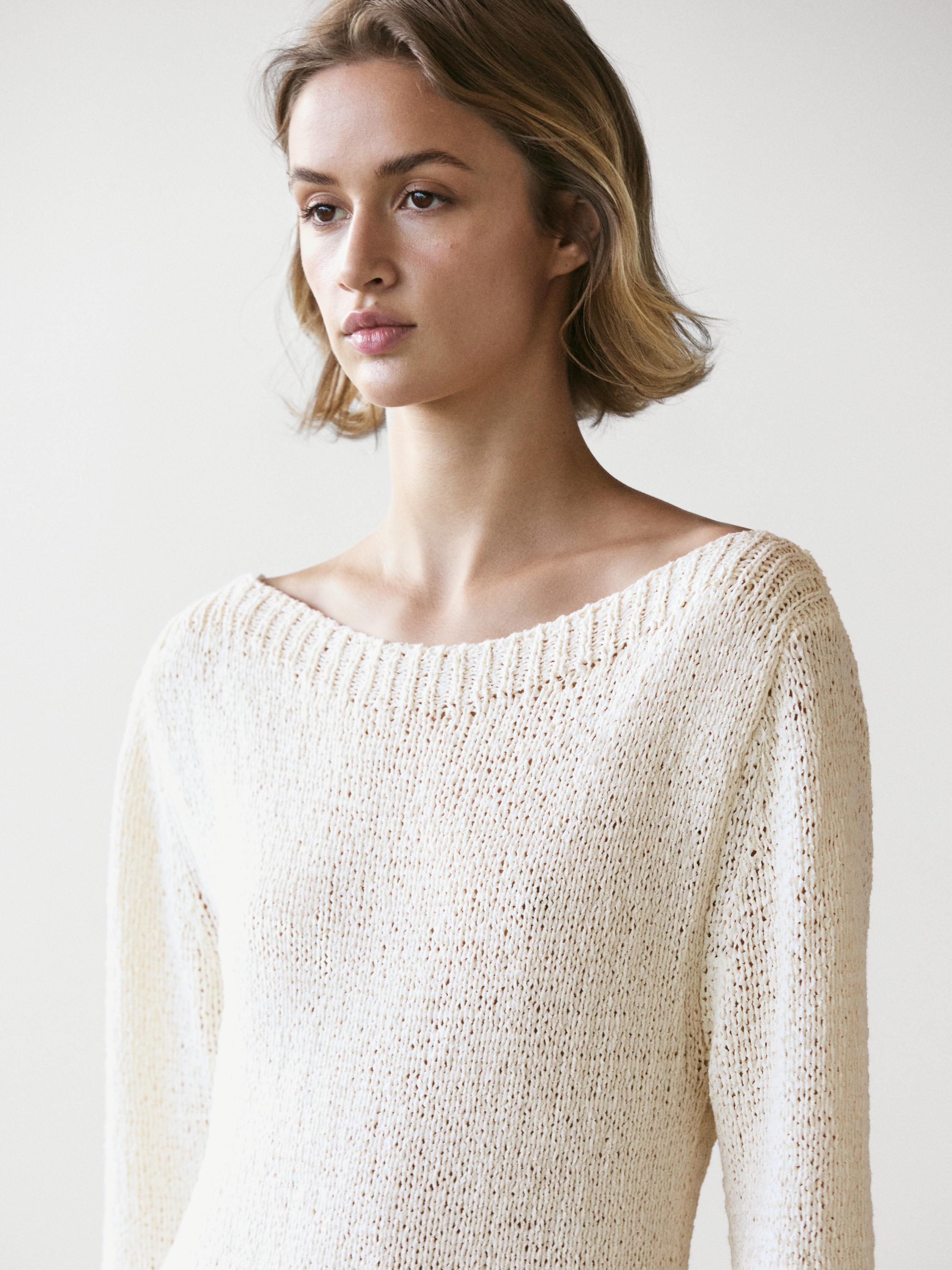 Vestido midi asimétrico detalle combinado