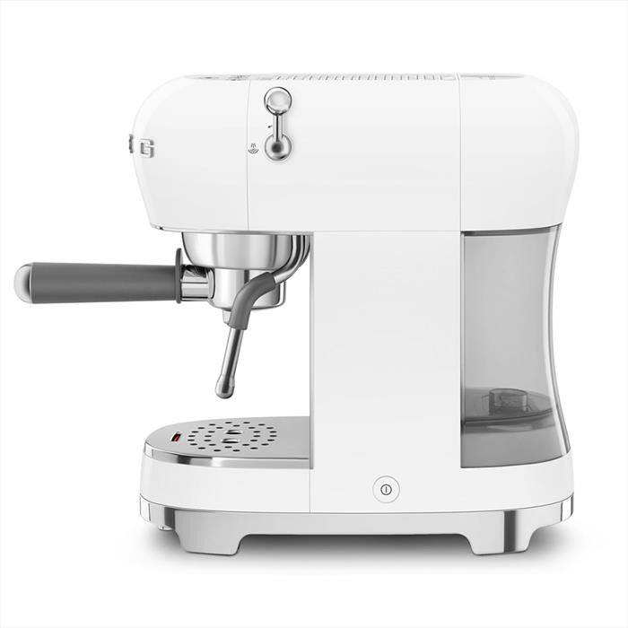 SMEG - Macchina da Caffè Espresso 50's Style ECF02WHEU-Bianco