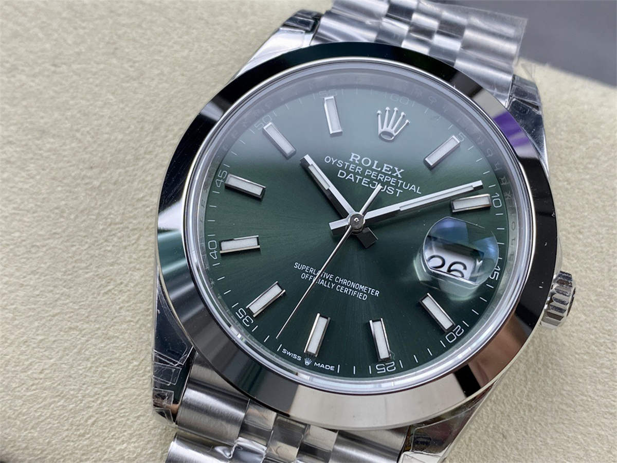 Green Datejust 41 Replica – Premium Mint Green Dial Datejust Super Clone 41mm