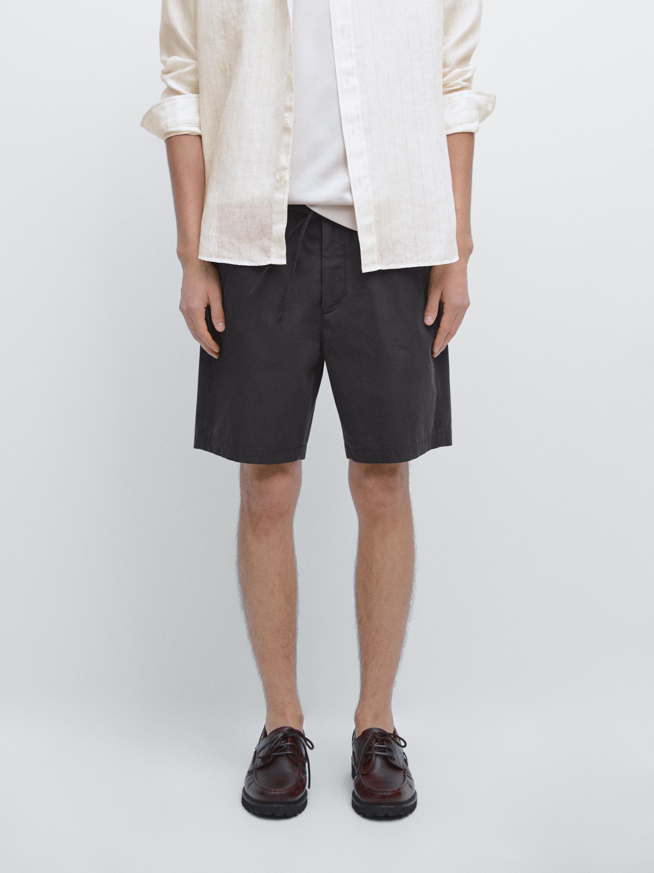 Bermuda jogger fit 100% algodón