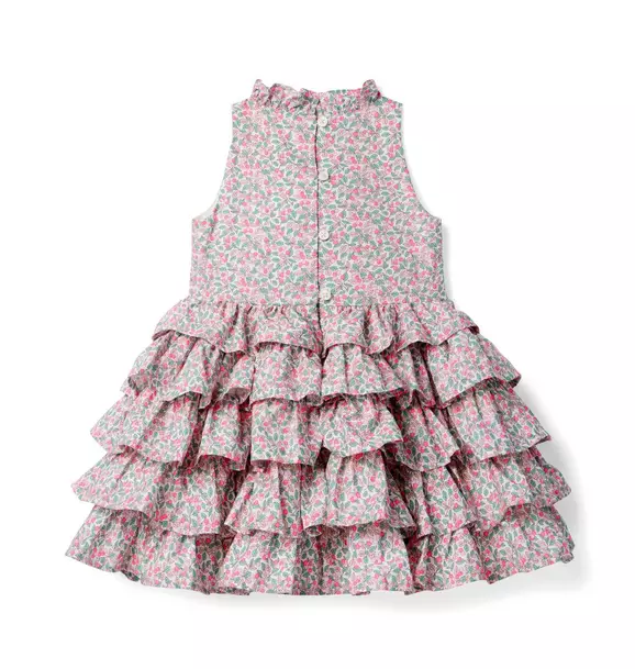 Colleen's Orchard Dress Made With Liberty Fabric