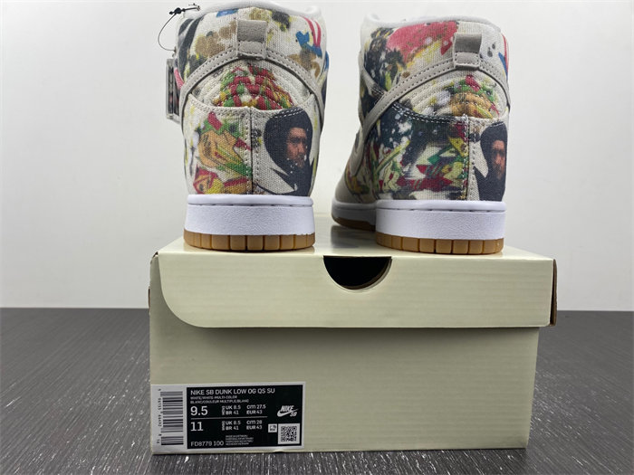 NK SB Dunk High Supreme Rammellzee FD8779-100