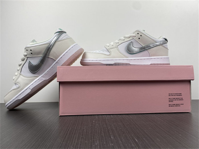 NK SB Dunk Low Diamond Supply Co White Diamond BV1310-100