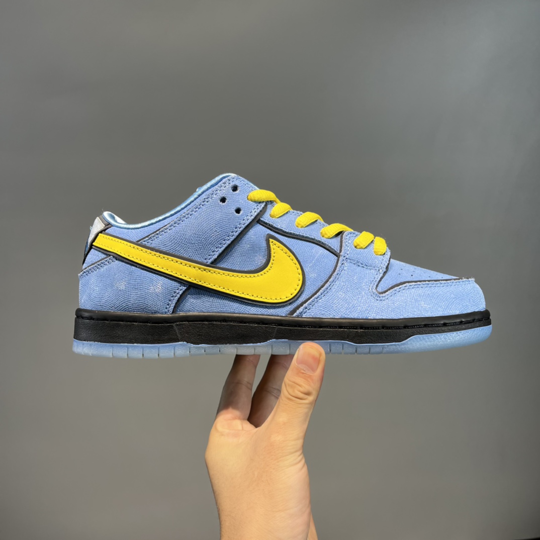 NK SB Dunk Low The Powerpuff Girls Bubbles