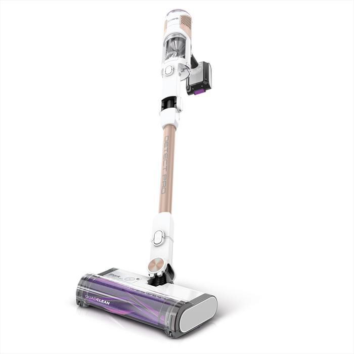 SHARK - ASPIRAPOLVERE SENZA FILO DETECT PRO AUTOSVUOTAMENT-bianco/rosa