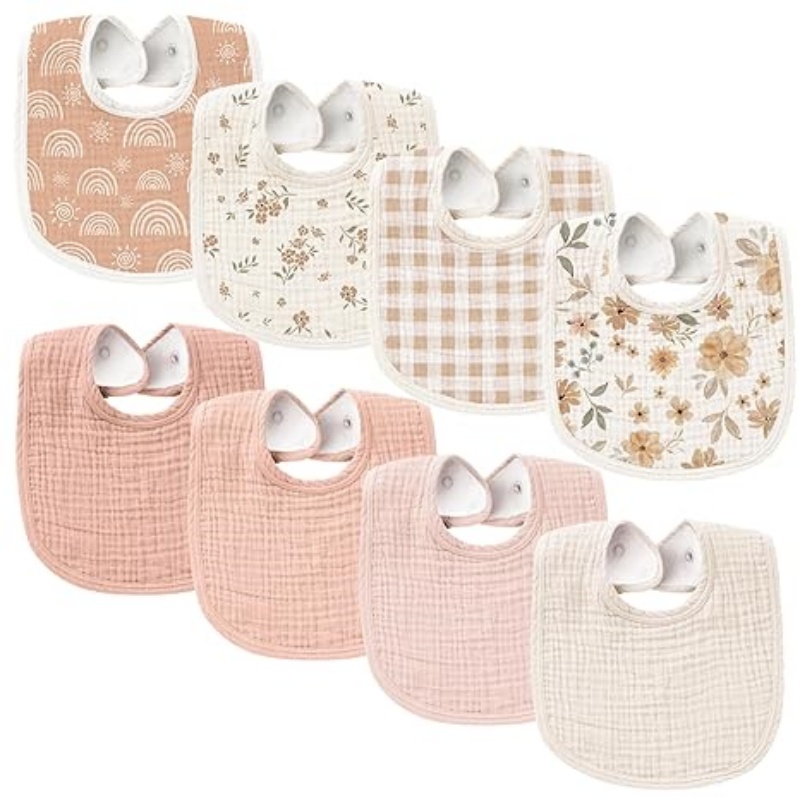 CLOUDBABY-BIB Muslin Baby Bibs