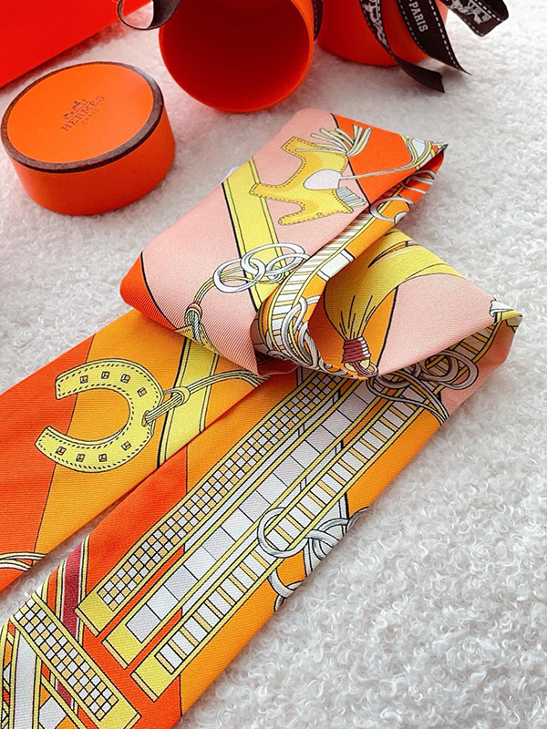 120x8cm Classical Handbag Ribbon Scarf Neck Bow WJ-987017