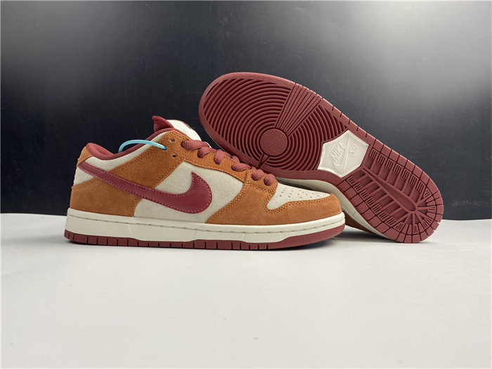 NK SB Dunk Low Pro Dark Russet Cedar BQ6817-202