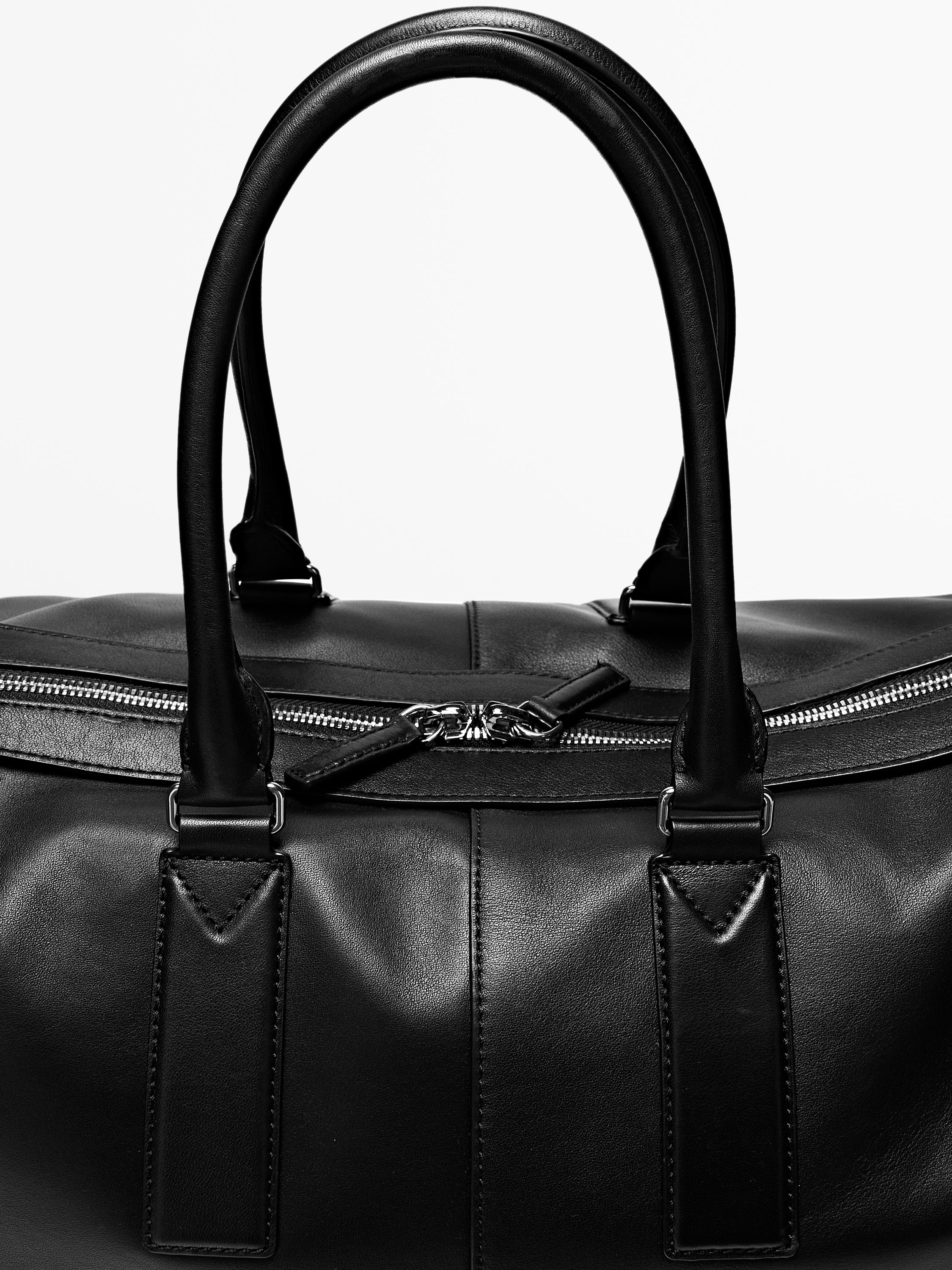 Bolso de viaje piel napa