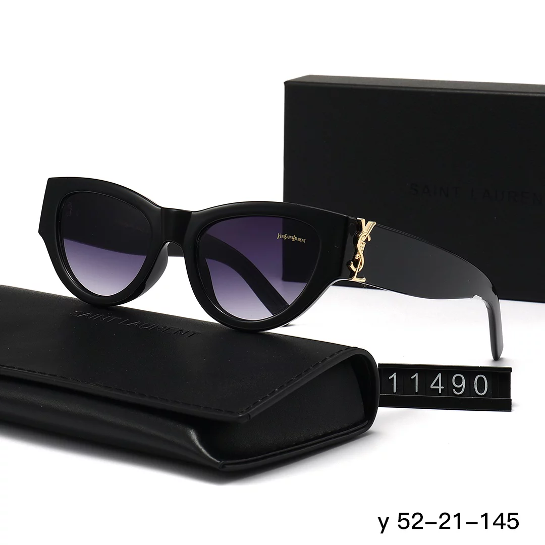 5 Colors Versatile Woman’s Sunglasses(A/B/C=52/21/145mm) TYJ-915733