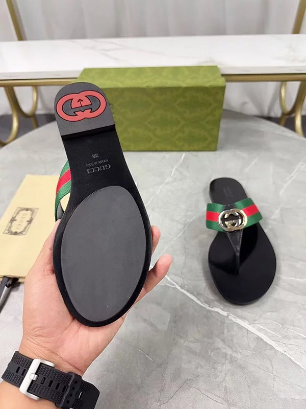Fashion Leather Flip-Flops Sandals LX-872575