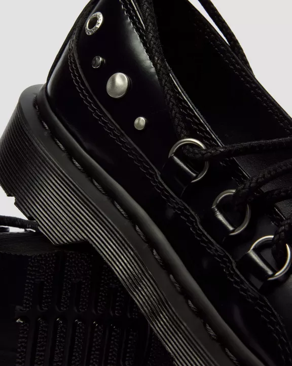 ELPHIE II STUDDED BUTTERO LEATHER BALLET FLATS