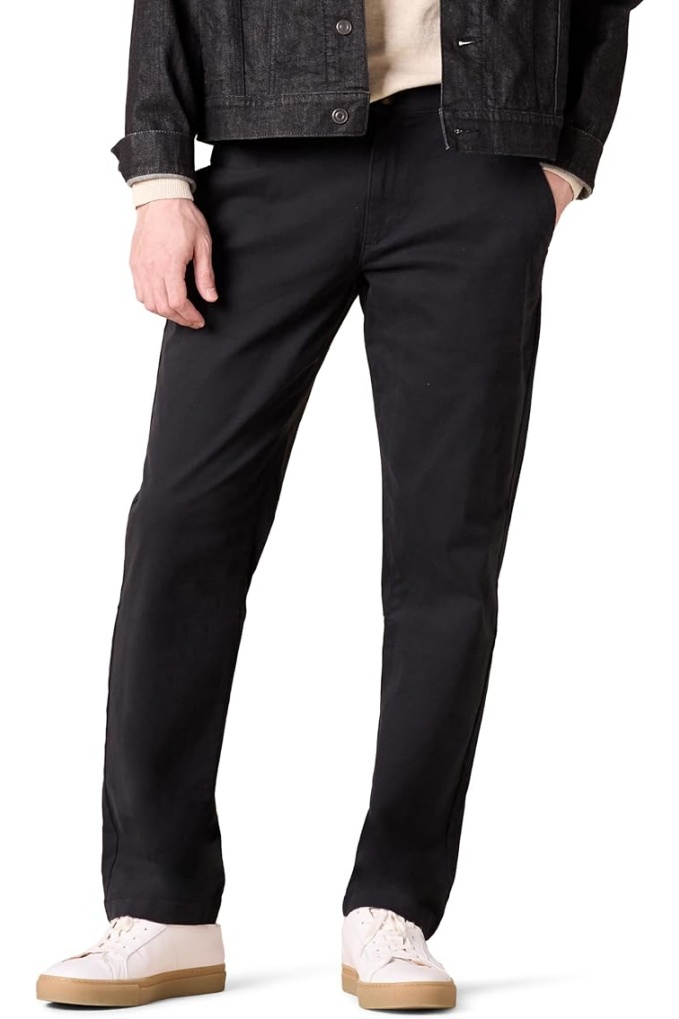 Men's Straight-Fit Casual Stretch Chino Pant
