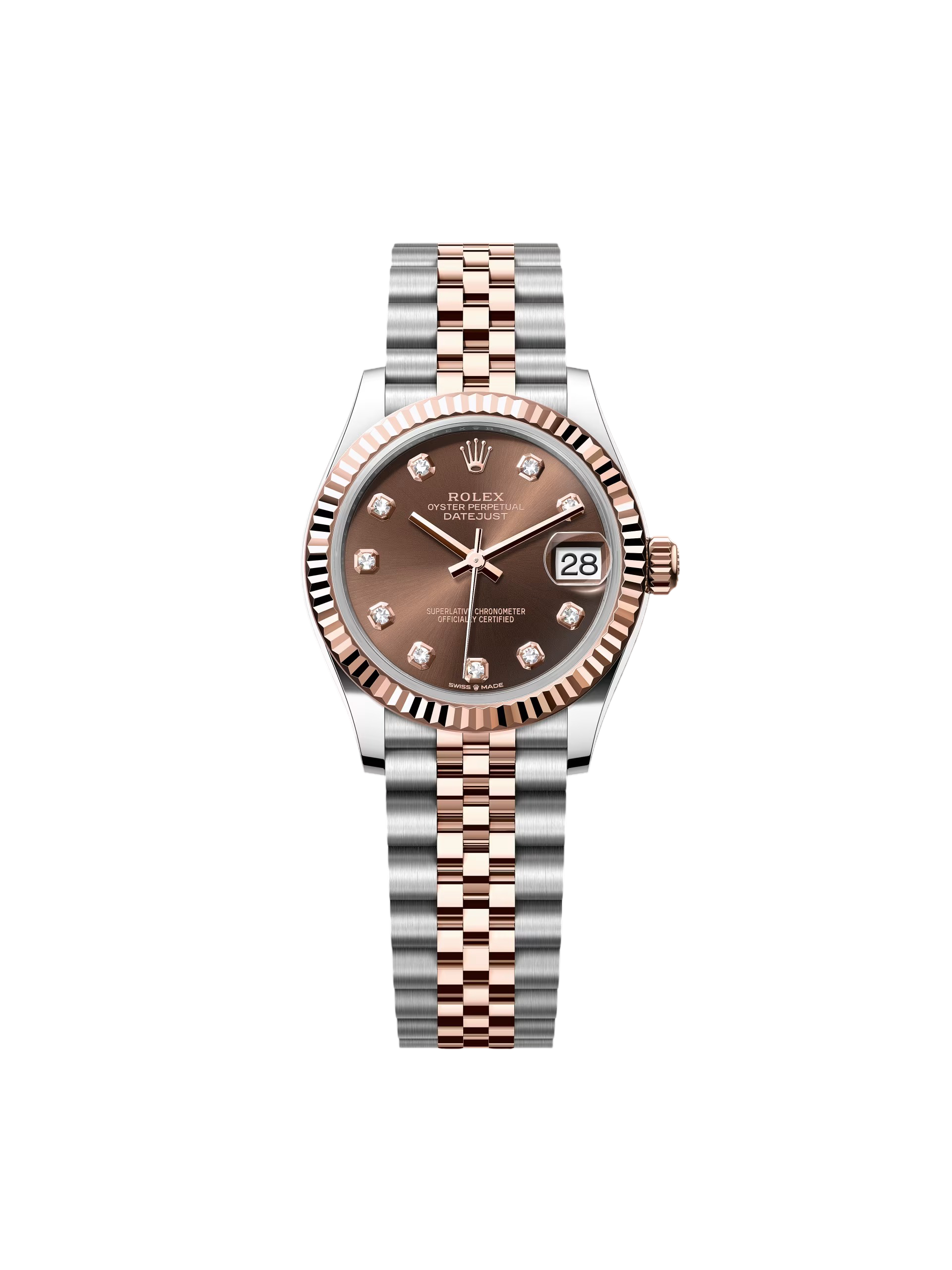 【Super Clone】RLX Day-JUST 36mm/28mm Diamond Roman Dial.3235【SuperClone】