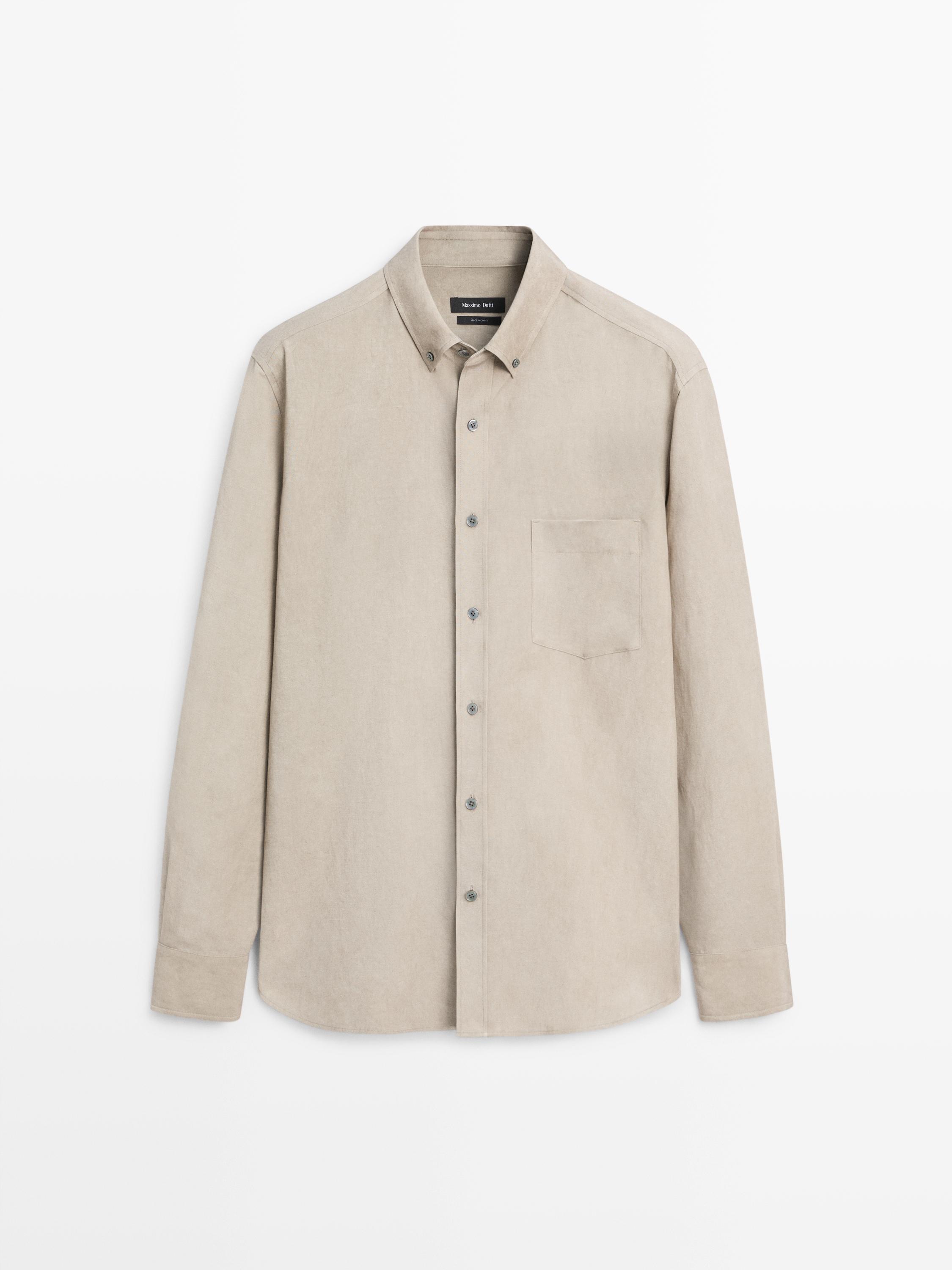 Camisa fluida bolsillo