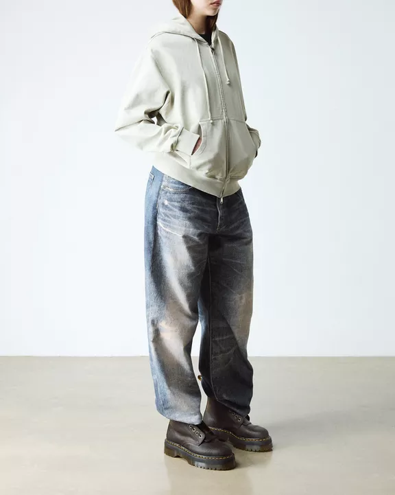 Sinclair Crazy Horse Leather Platform Boots