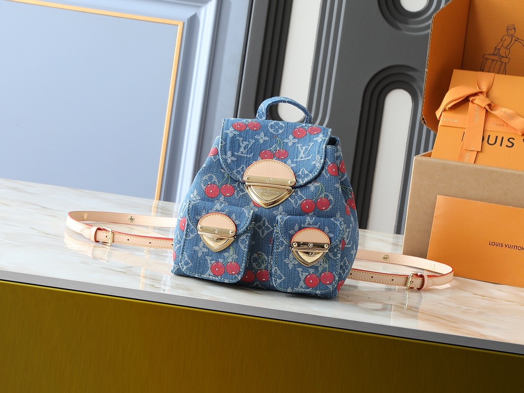 LV x TM  VENICE NM Backpack M13679 24x26x7cm（Multiple colors）