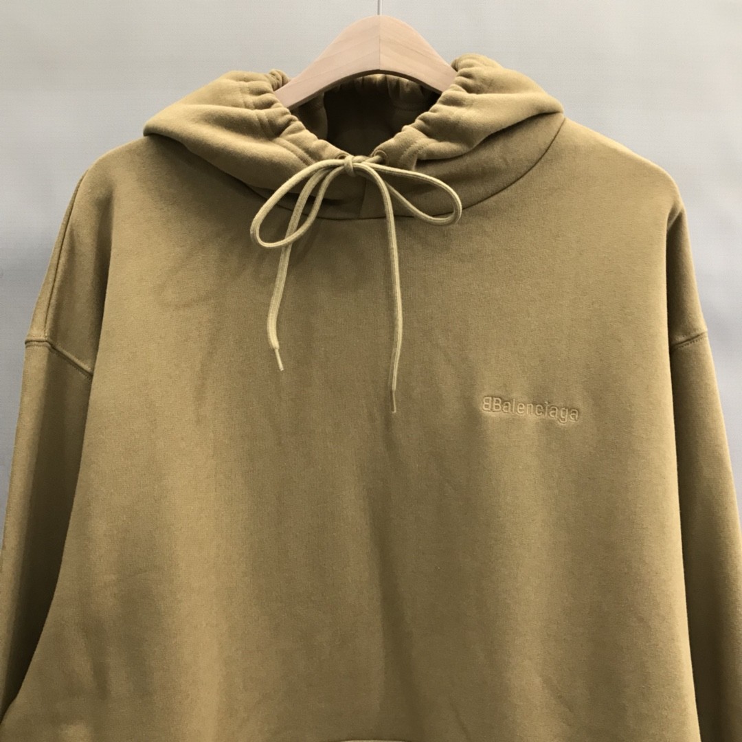 BLCG BB embroidered letter hoodie