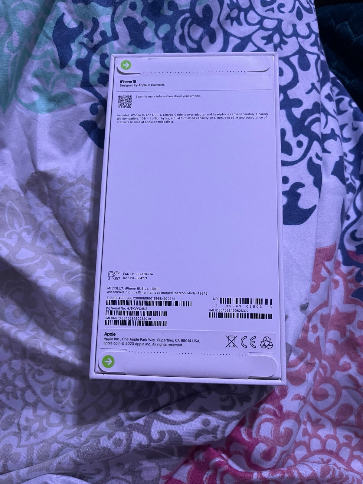 iPhone 15 5J76