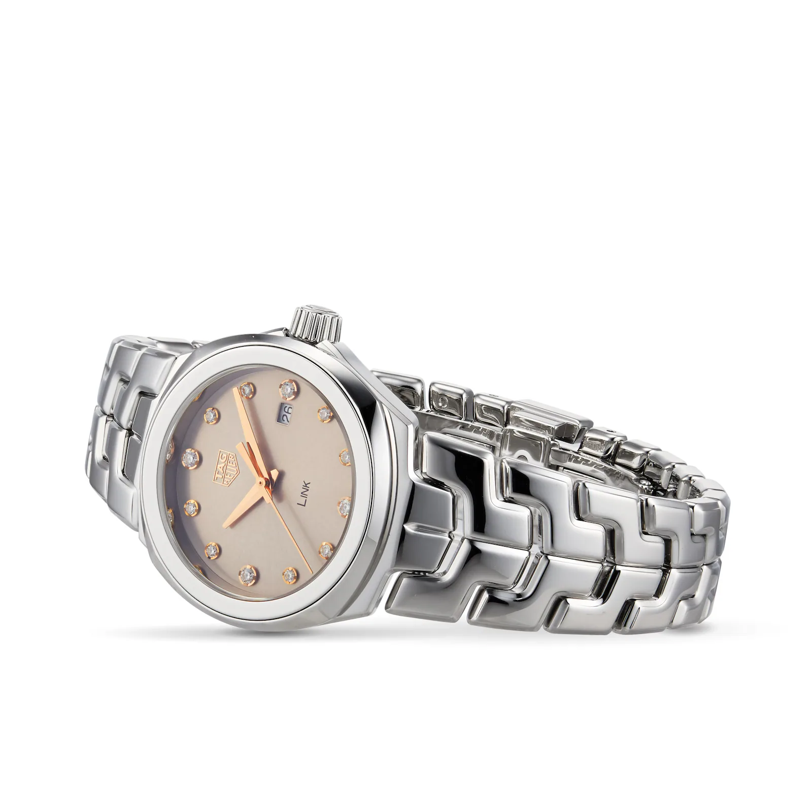 TAG Heuer Link Date Quartz 32mm Ladies Watch WBC131E.BA0649