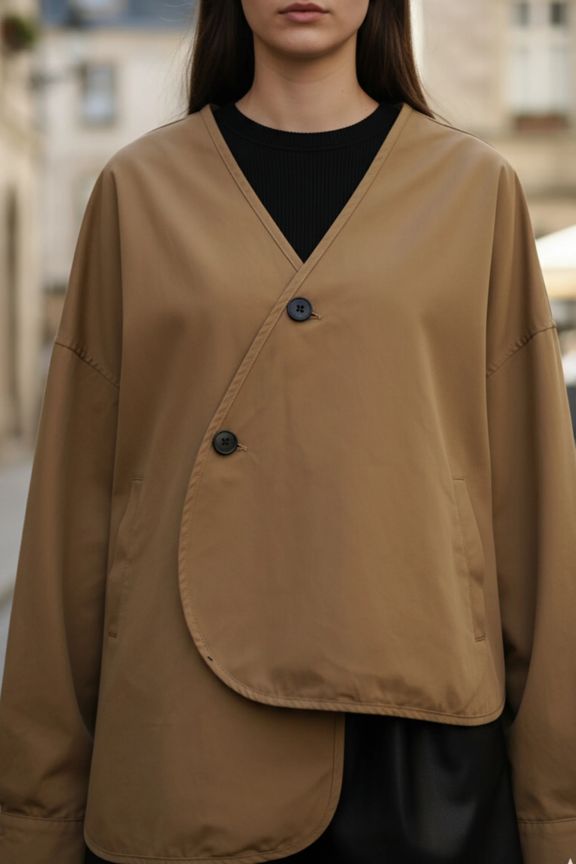 Streetwear Wrap Shirt