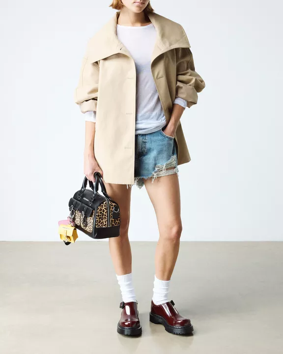 Rejena Mary Jane Laquered Leather Shoes