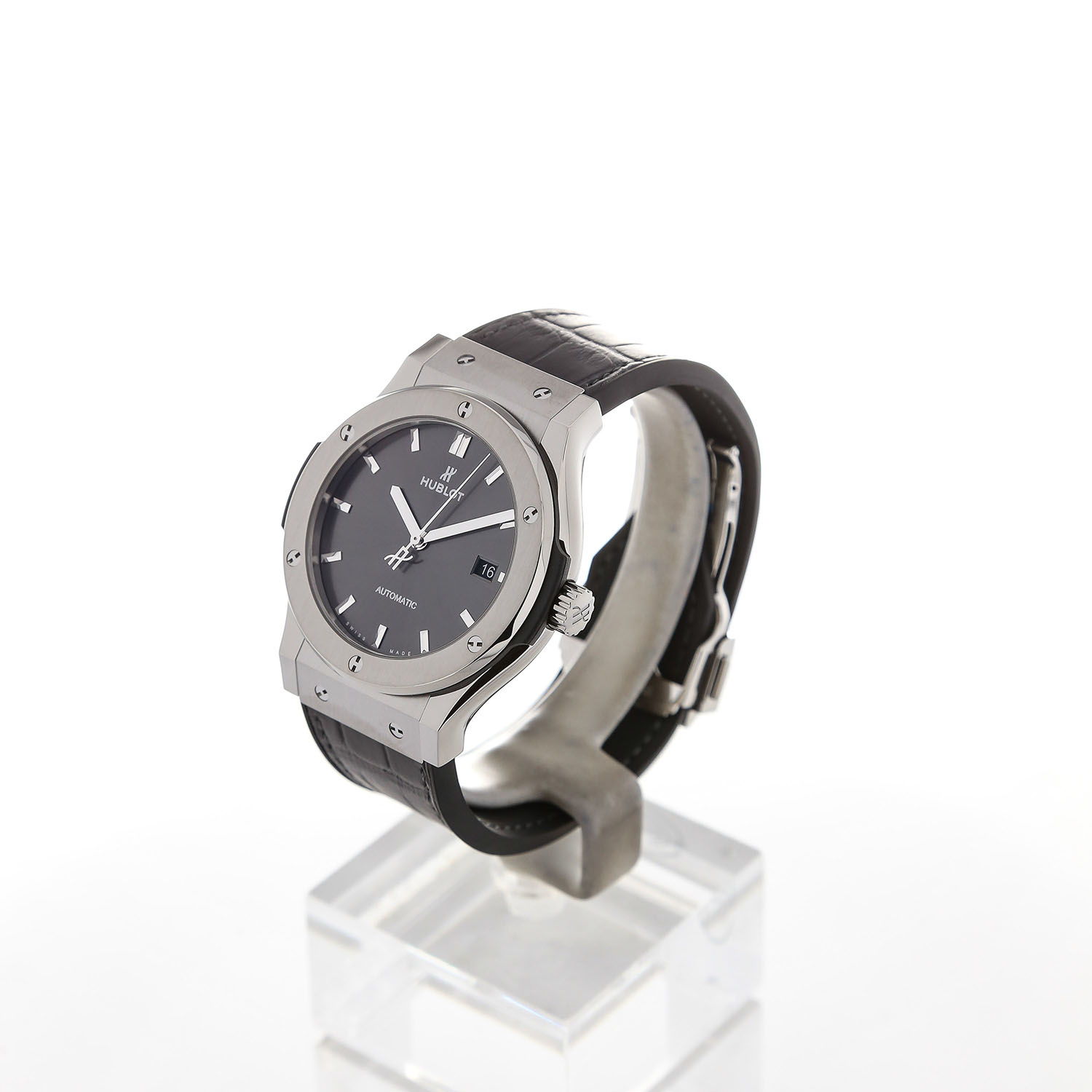 Hublot Classic Fusion Grey Dial Automatic 42mm Men's Watch 542.NX.7071.LR