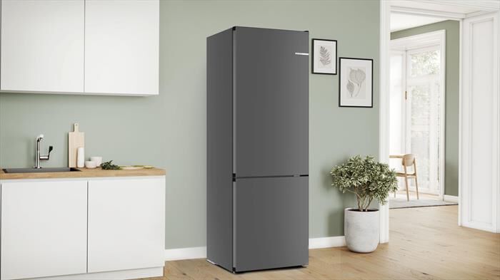 BOSCH - Frigorifero Combinato KGN49OCAF Classe A 203x70 cm-Acciaio