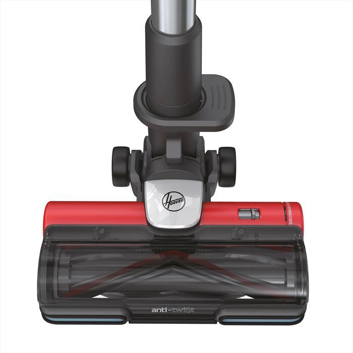 HOOVER - Aspirapolvere ricaricabile HF910H 011-Rosso, Titanio