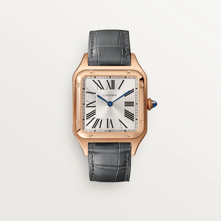 【Super Clone】SANTOS-DUMONT RoseGoldMix 38mm
