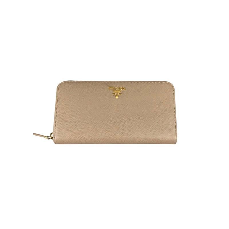 PRADA(プラダ) サフィアーノレザー 財布 カーキ
