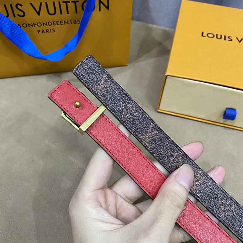 Classic Top quality steel Buckle Belt-2cm Real Leather Woman Belt PD-862129