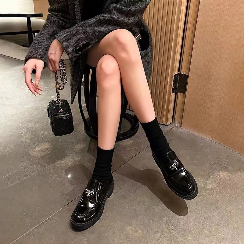 Fashion High quality Patent Real Leather Shoes LX-872171