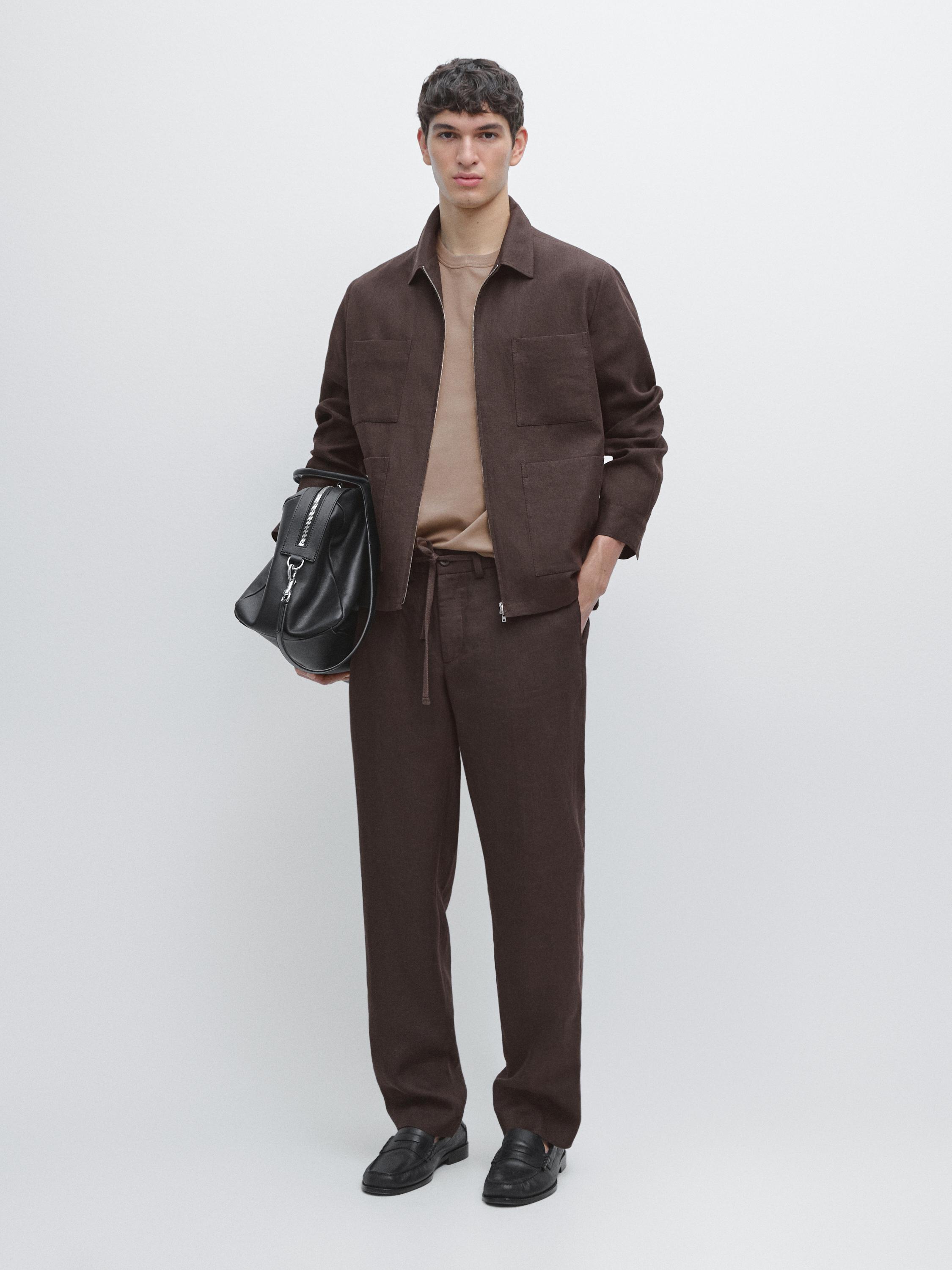Pantalón total look lino