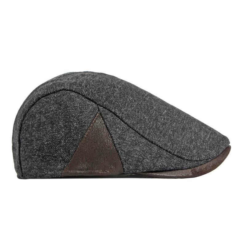 Men's Retro Thickened Warm Adjustable Beret