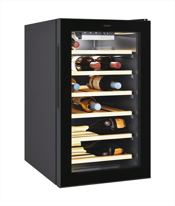 CANDY - Cantinetta CWC 021 ELSP/NF Classe G 21 bottiglie-Nero