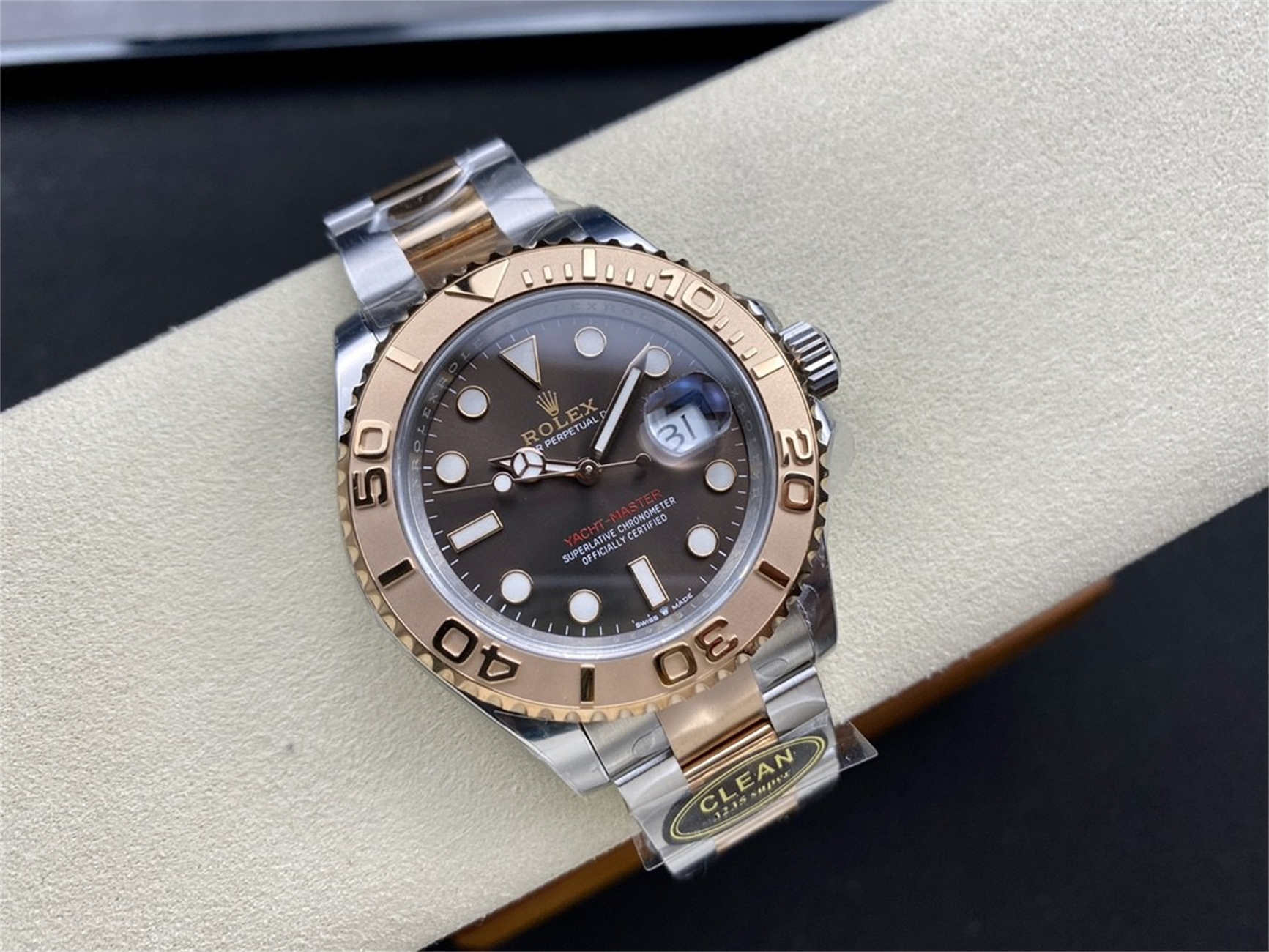 Product Page: Clean Factory Rolex Yacht-Master 40 Brown Dial (M126621‐0001)
