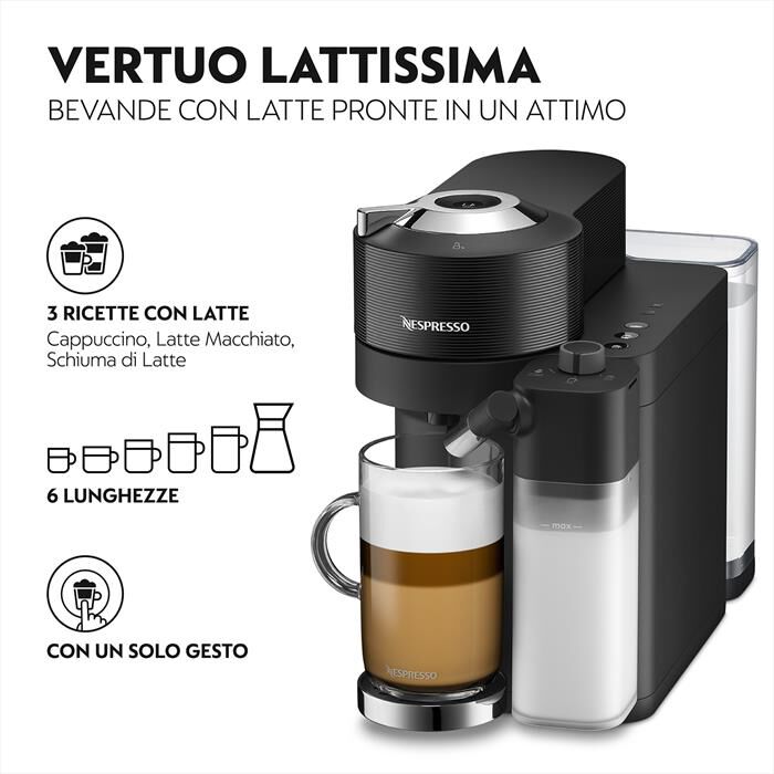 DE LONGHI - Macchina da caffè ENV300.B-nero