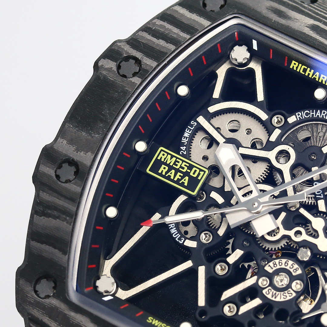 Richard Mille RM 35-01 Replica NTPT Carbon – Rafael Nadal Edition [New Factory]