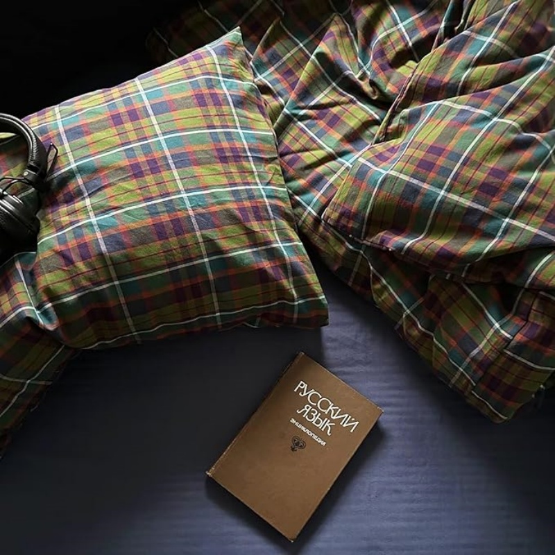 Buffalo Plaid Duvet Cover Queen