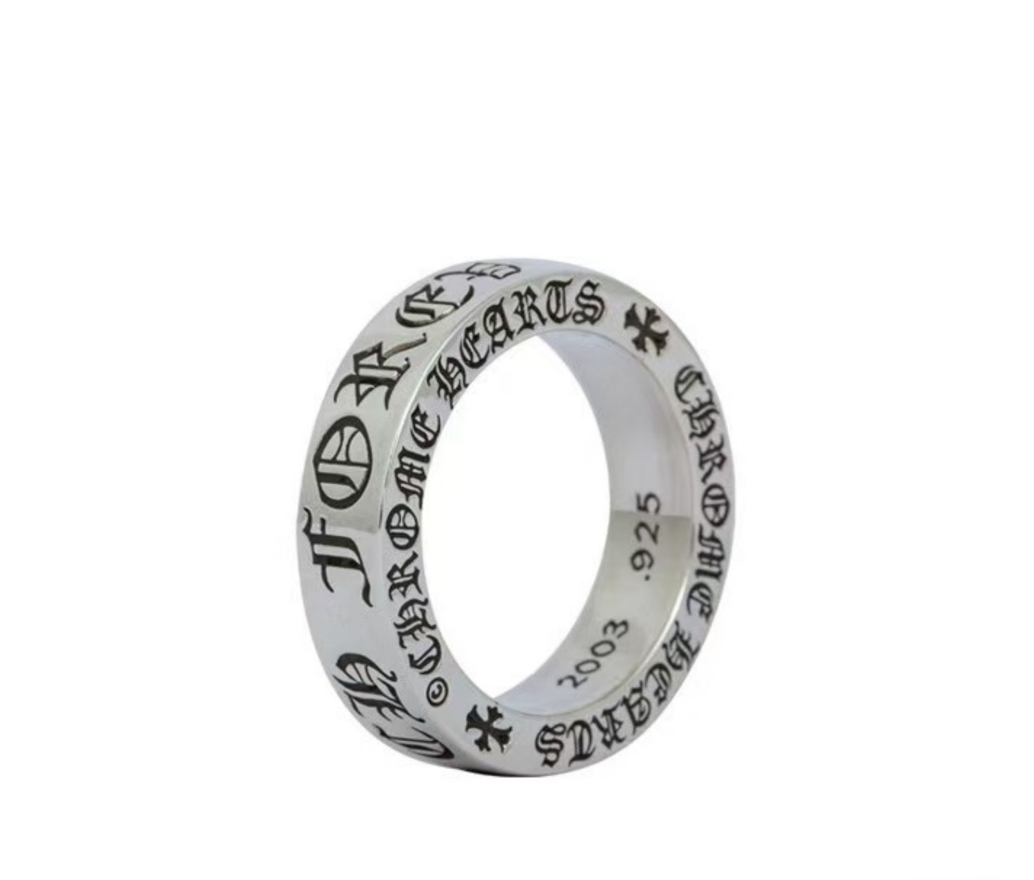 Chrome H Ring